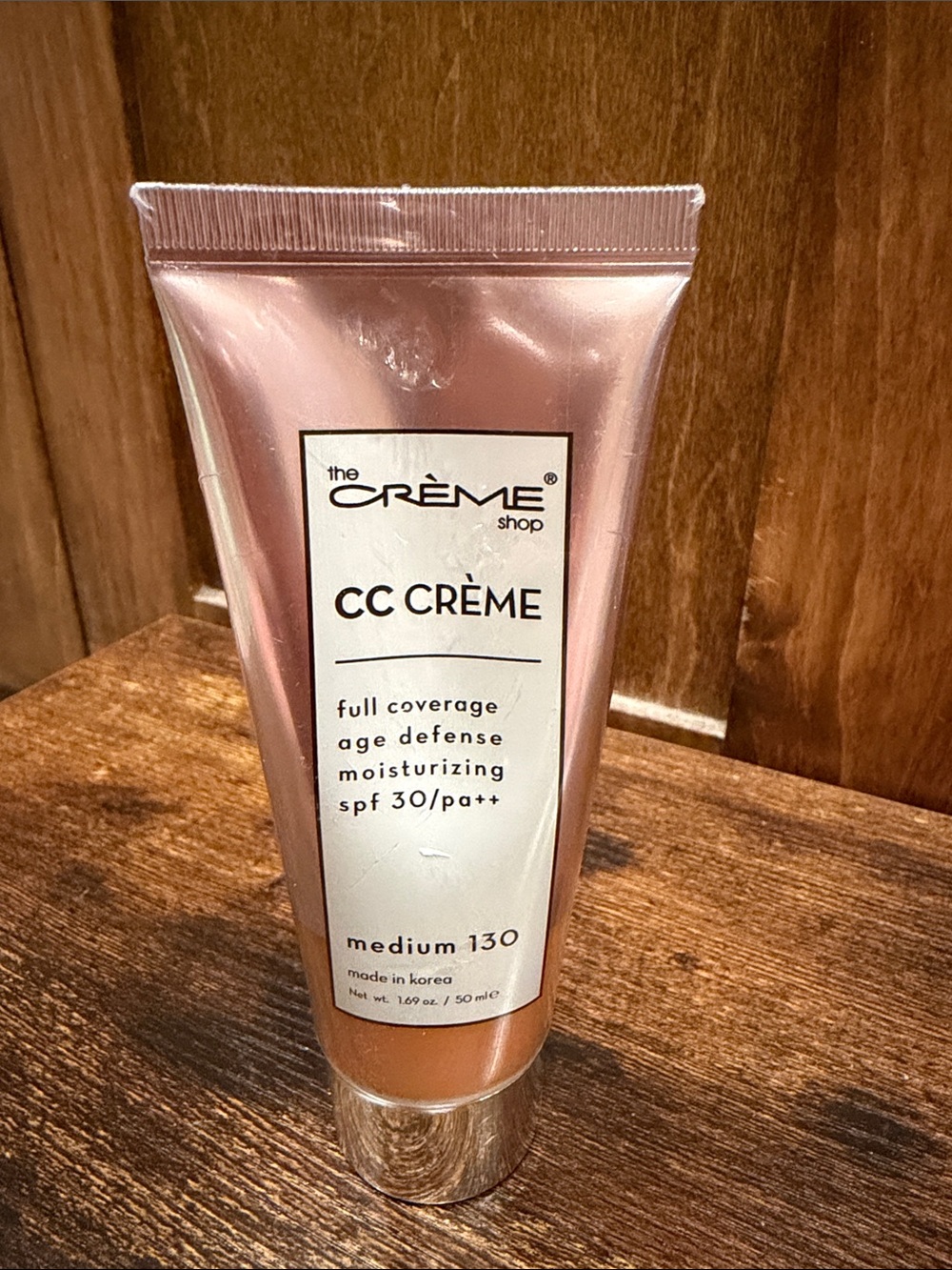 The Crème Shop CC Crème - Medium 130 Moisturizing Foundation (Medium)